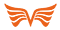 Flight Logbook orange wing logo